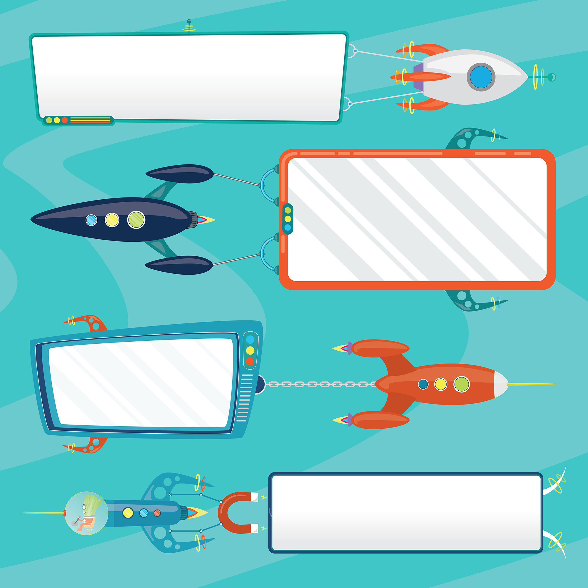 Smaller Spaceships Assets Sq